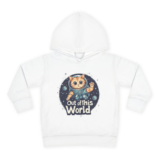 Toddler Pullover Fleece Hoodie - Cat