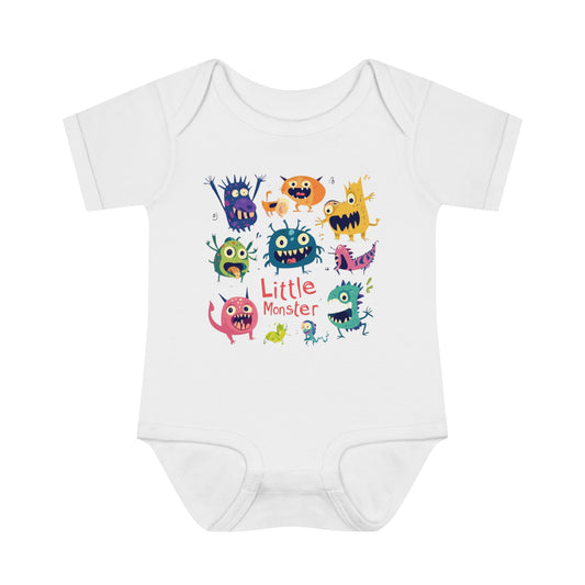 Infant Baby Rib Bodysuit - Insect