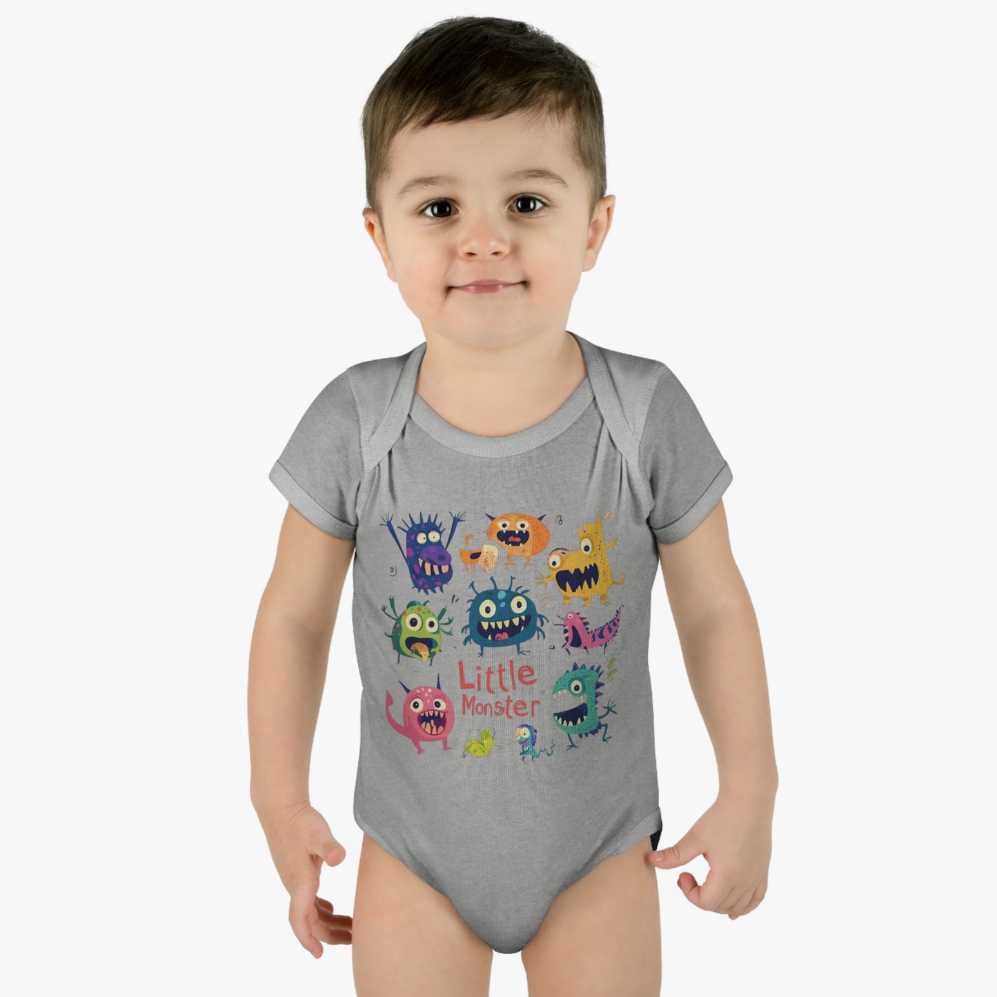 Infant Baby Rib Bodysuit - Insect