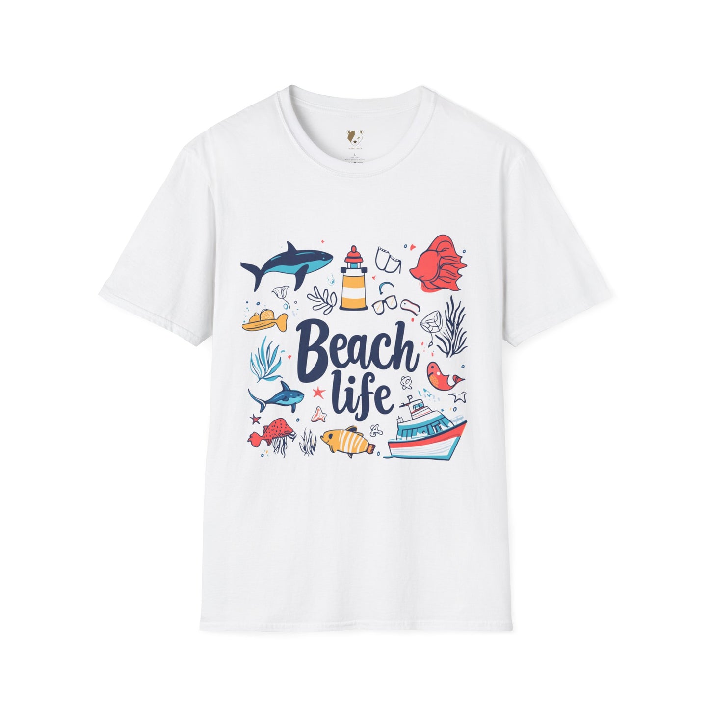 Unisex Softstyle T-Shirt - Beach