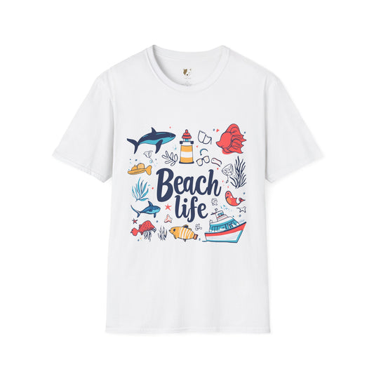 Unisex Softstyle T-Shirt - Beach