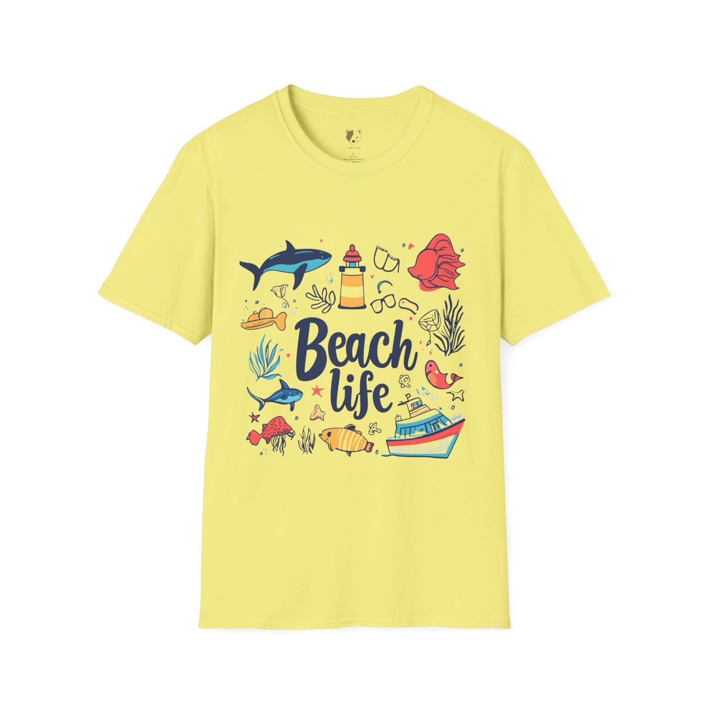 Unisex Softstyle T-Shirt - Beach