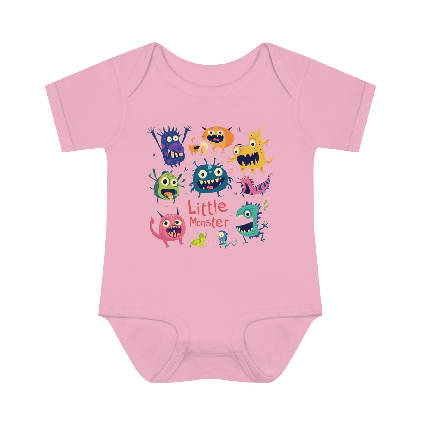 Infant Baby Rib Bodysuit - Insect