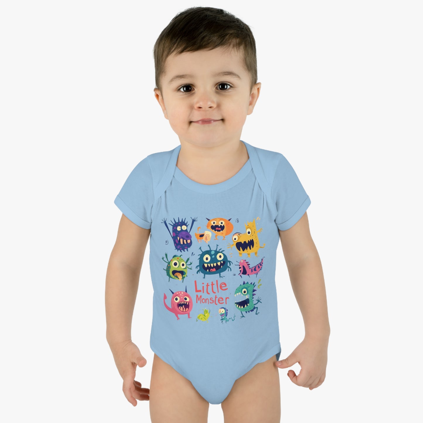 Infant Baby Rib Bodysuit - Insect