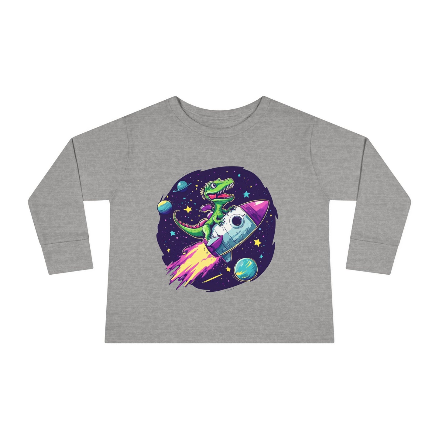 Toddler Long Sleeve Tee - Dino