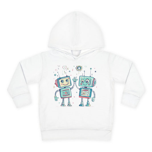 Toddler Pullover Fleece Hoodie  - Robo