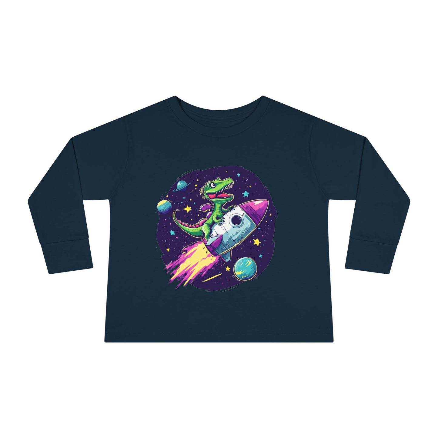 Toddler Long Sleeve Tee - Dino