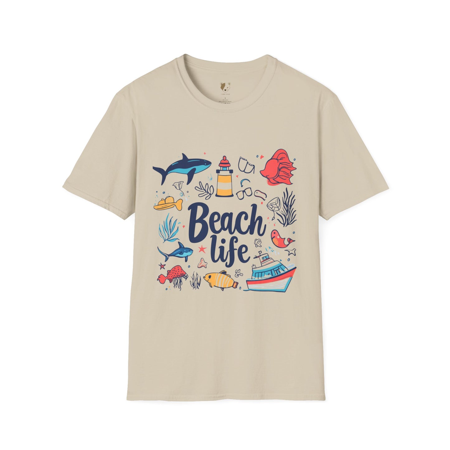 Unisex Softstyle T-Shirt - Beach