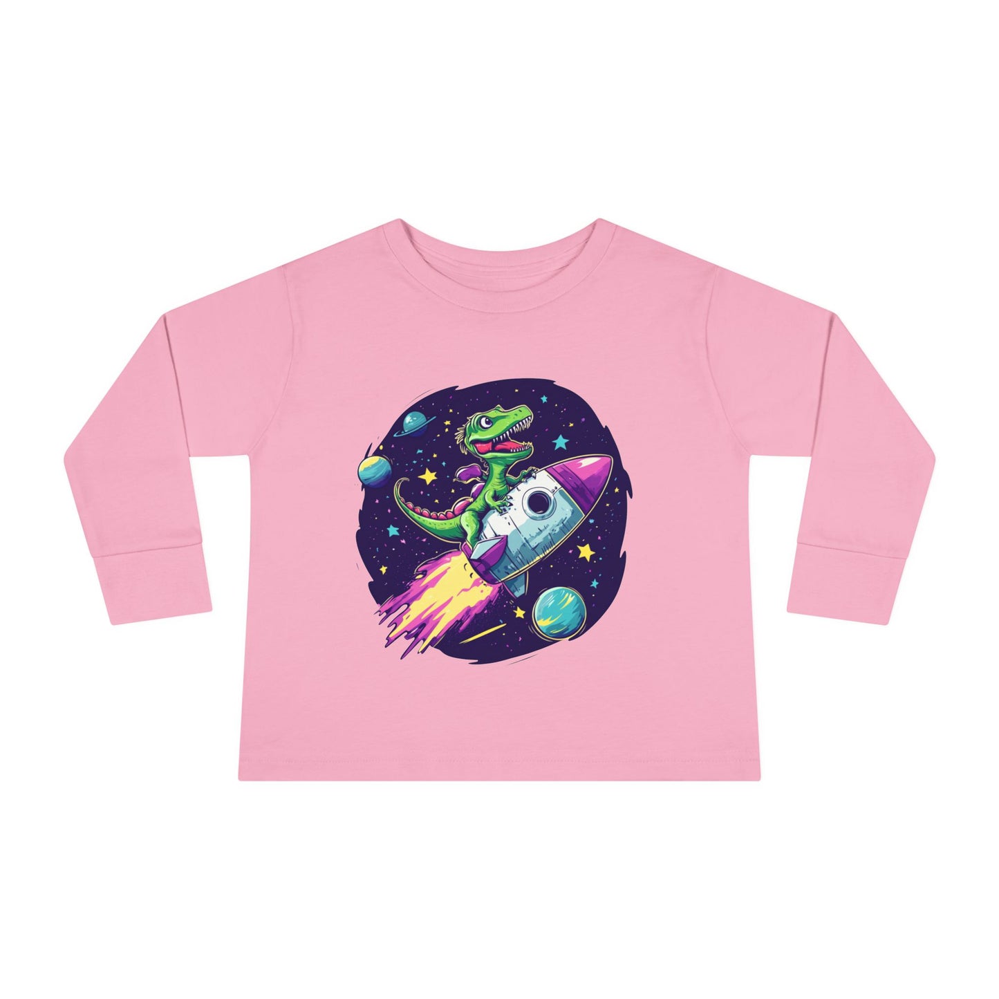 Toddler Long Sleeve Tee - Dino