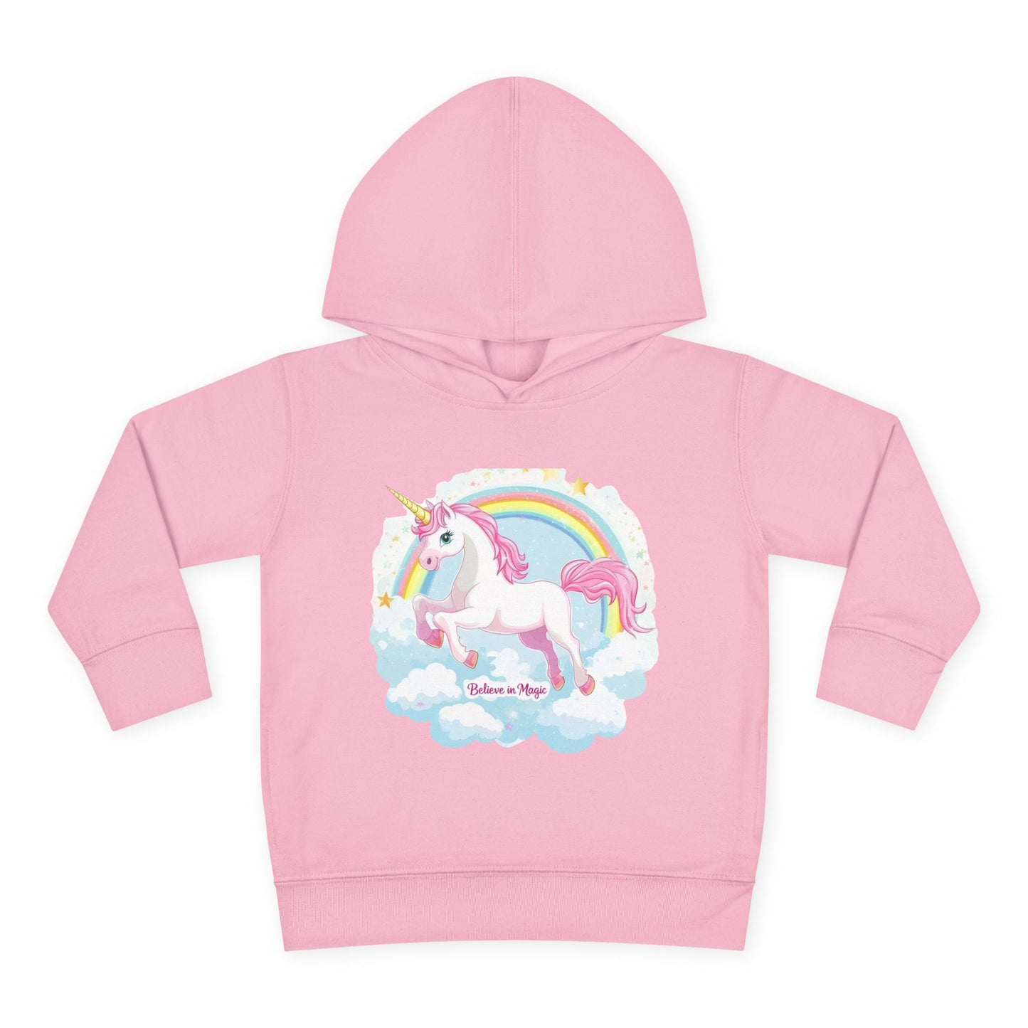 Toddler Pullover Fleece Hoodie - Unicorn