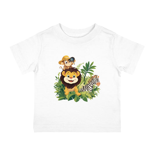 Infant Cotton Jersey Tee - Jungle