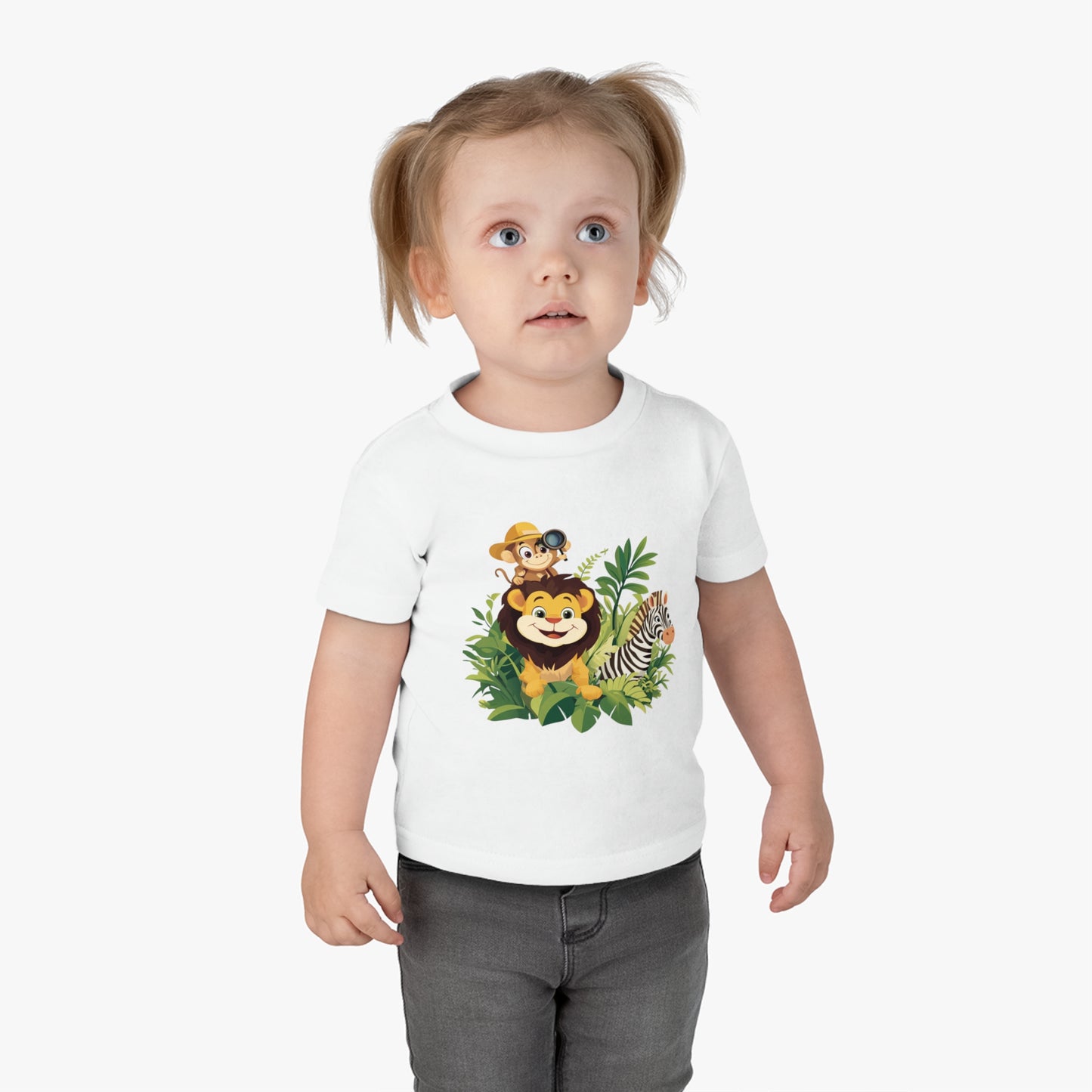 Infant Cotton Jersey Tee - Jungle