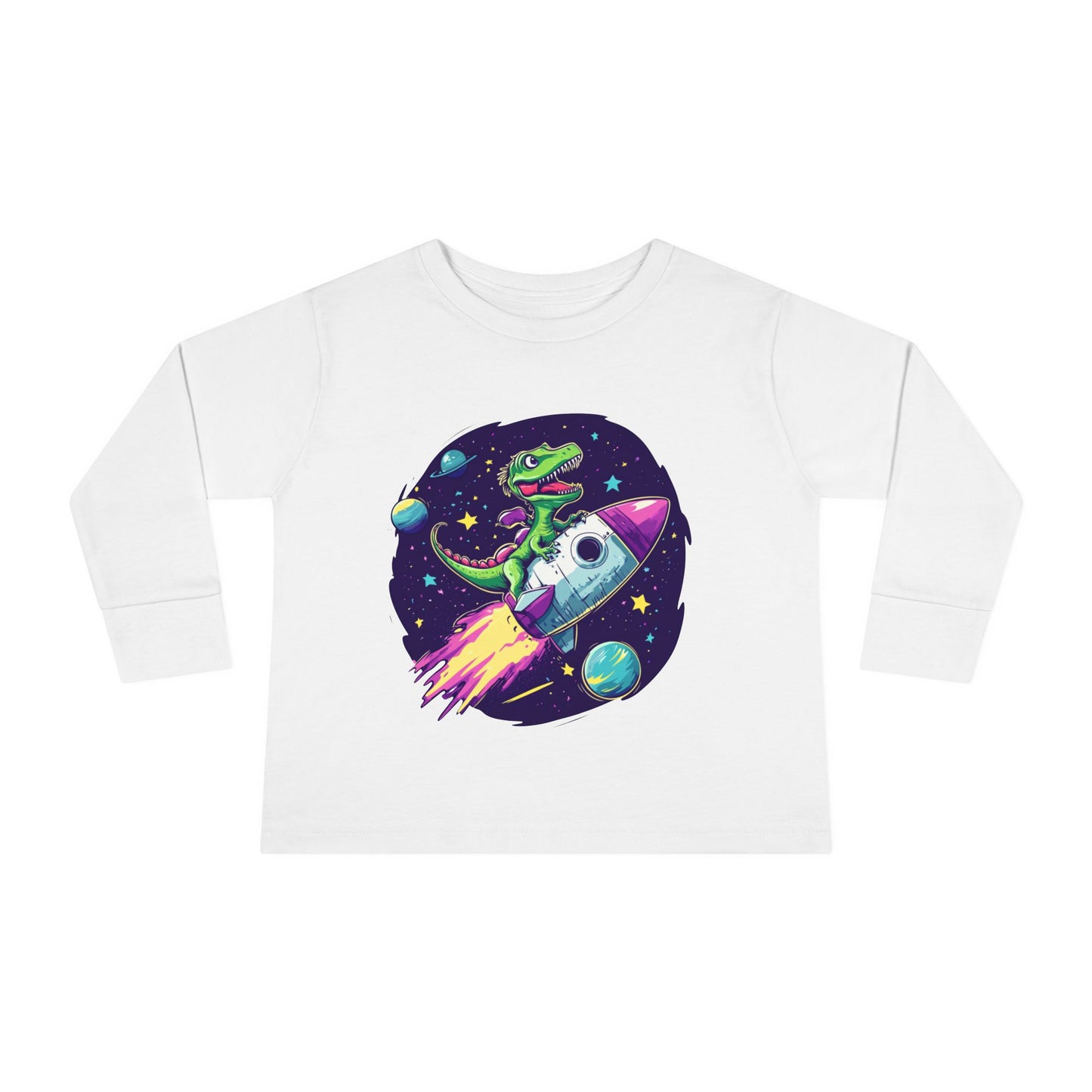 Toddler Long Sleeve Tee - Dino