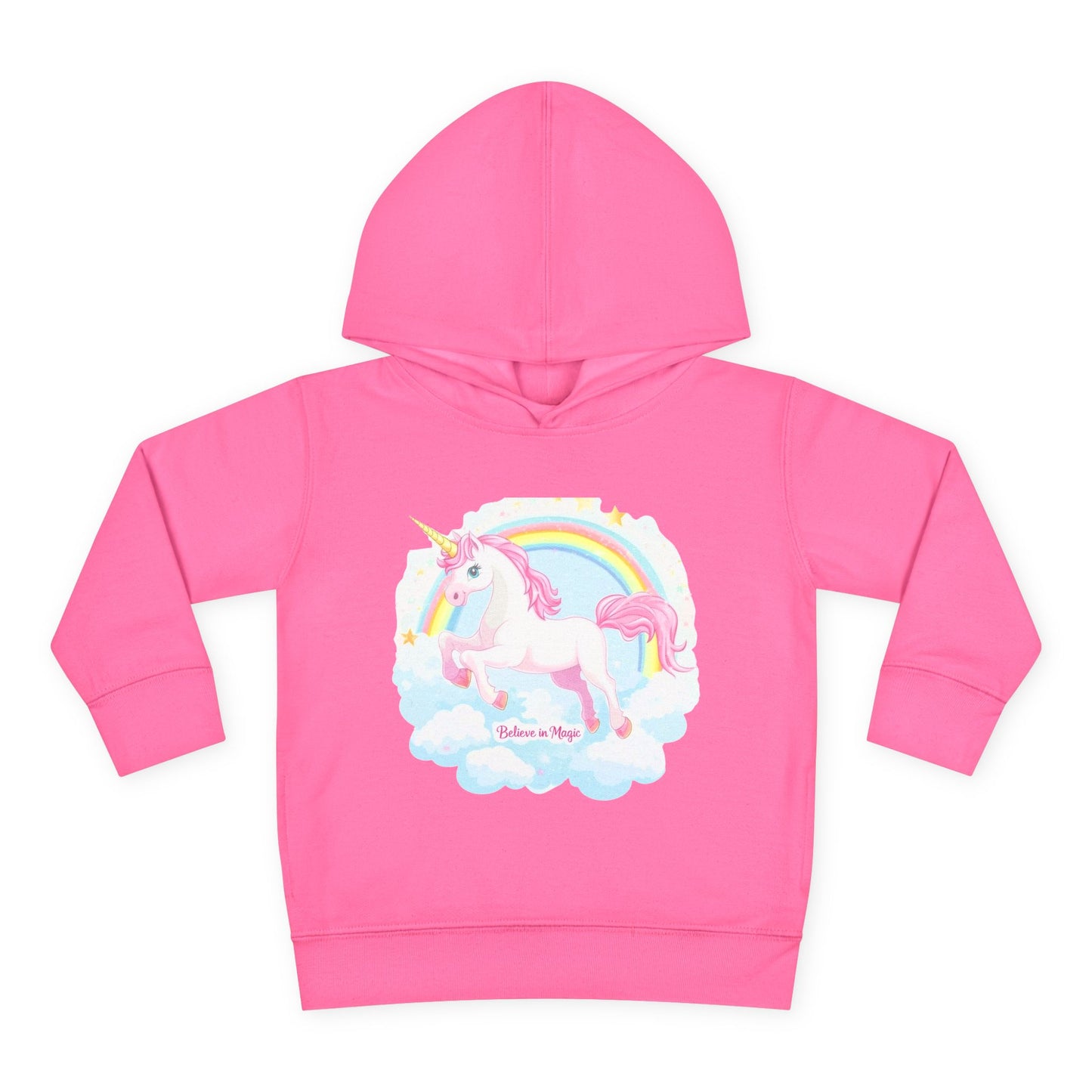 Toddler Pullover Fleece Hoodie - Unicorn