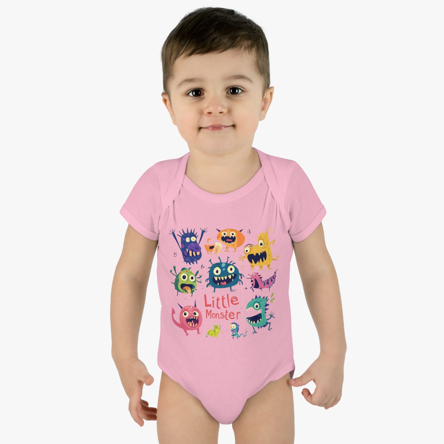 Infant Baby Rib Bodysuit - Insect